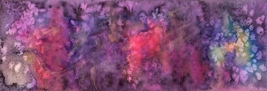 The Ugly Tree (2015) | Watercolor on paper, 4" x 12" | Available The Ugly Tree (2015)