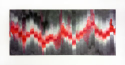 Lifeline (2013) | Watercolor on paper, 14" x 7" | Personal Collection Lifeline (2013)