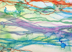 Untitled - Day 21 (2015) | Watercolor on paper, 5" x 7" | Available Untitled - Day 21 (2015)