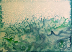 Frost (2015) | Watercolor on paper, 5" x 7" | Available Frost (2015)