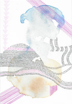 Untitled Abstract (1826) | Watercolor and pen on paper | 2018 Untitled Abstract