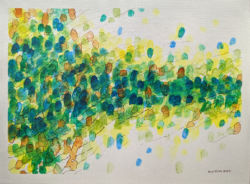 Old Growth (2022-11) | Watercolor on paper | 12 in x 9 in | 2022