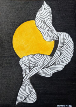 Untitled (2023-10) | Marker and ink on watercolor paper | 5 in x 7 in | 2023 Untitled (2023-10) | Marker and ink on watercolor paper | 5 in x 7 in | 2023